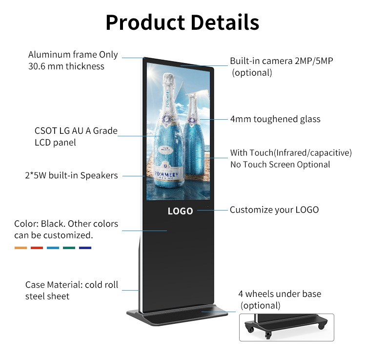 2K/4K Indoor-Werbedisplay HD L – Lighting Design Decor Bewertung und Preis