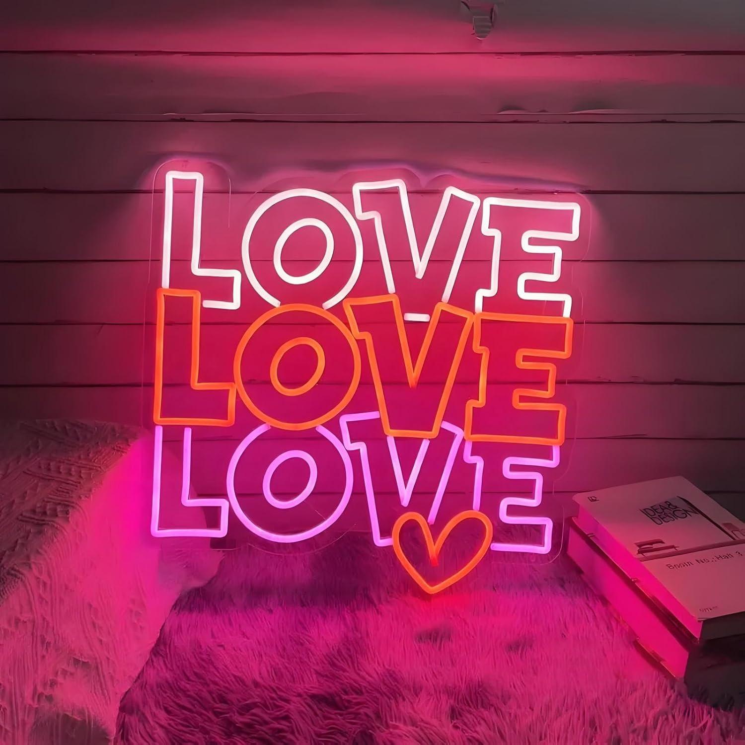 Liebes-Neonschild, USB-dimmbar – Wedding Lighting And Decor Bewertung und Preis