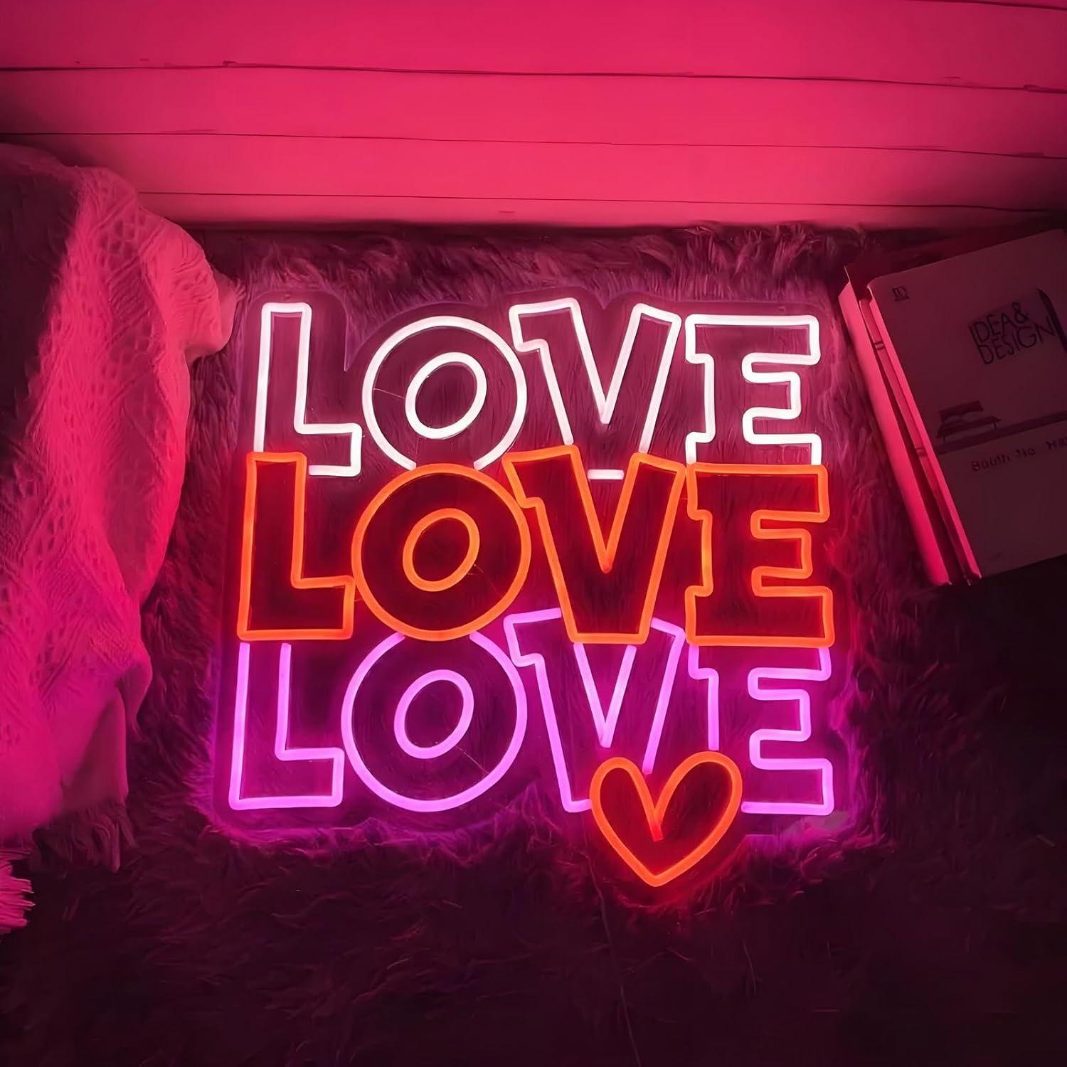Liebes-Neonschild, USB-dimmbar – Wedding Lighting And Decor Bewertung und Preis
