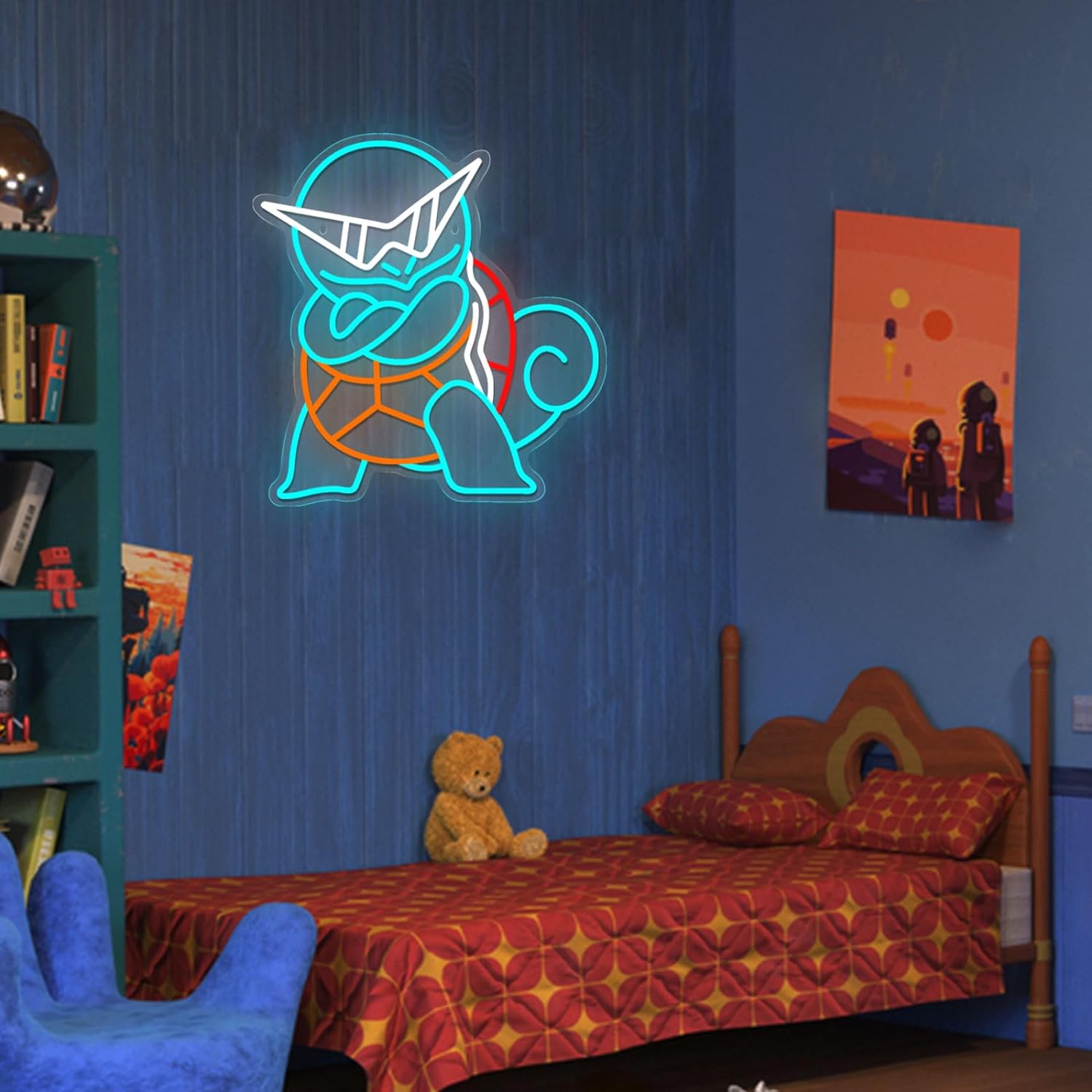 Pokemon Squirtle Neon-Schild L – Lighting Decor For Diwali Bewertung und Preis