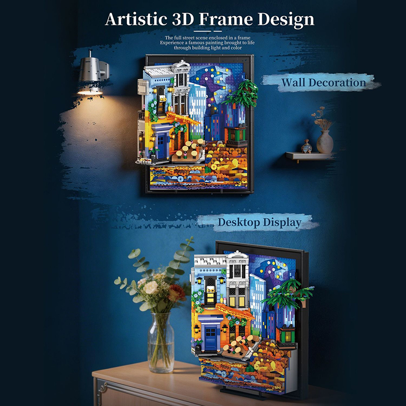 Nachtgestaltete Café-Bilderrah – Lighting Home Decor Ideas Bewertung und Preis