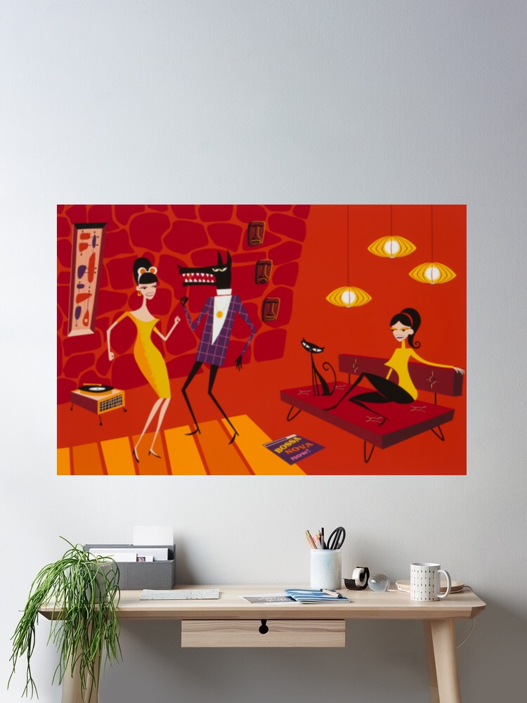 Josh Agle Bossa Nova Now Foto- – Nova Decor & Lighting Julestjerne Bewertung und Preis