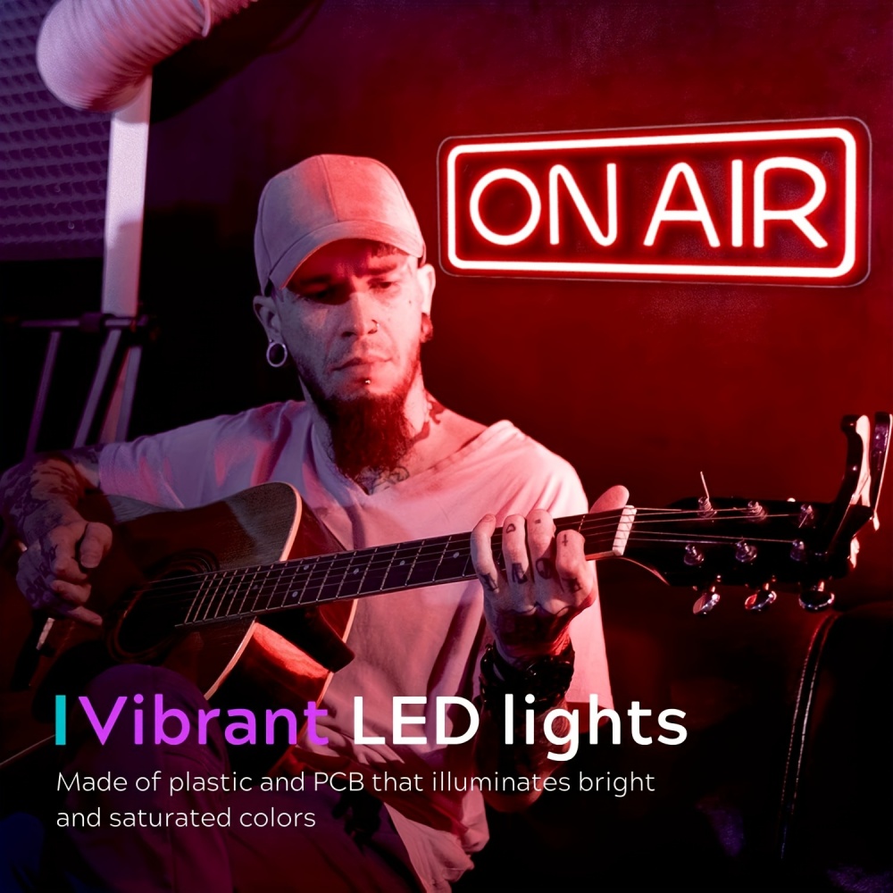 ON AIR Neonschilder – LED Live – Neon Sign Custom Led Bewertung und Preis