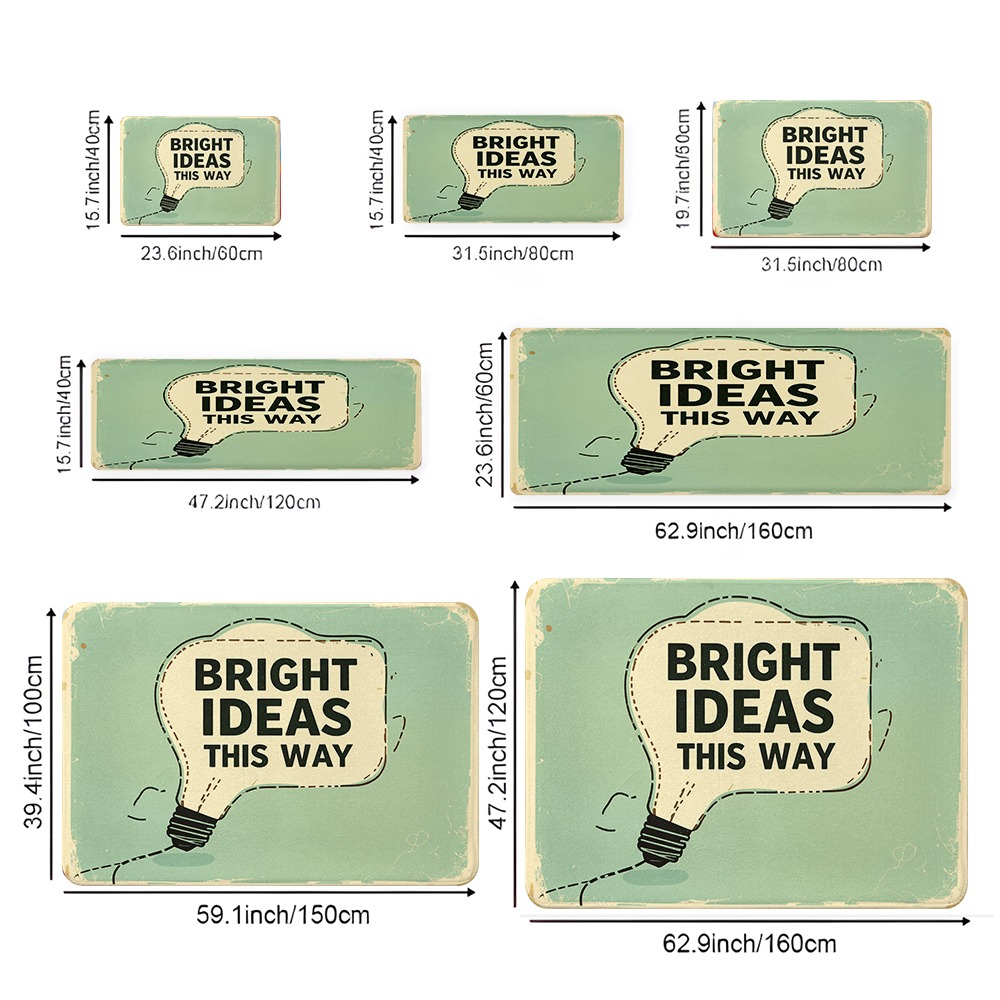 Bright Ideas Light Bulb Fußmat – Lighting Home Decor Ideas Bewertung und Preis