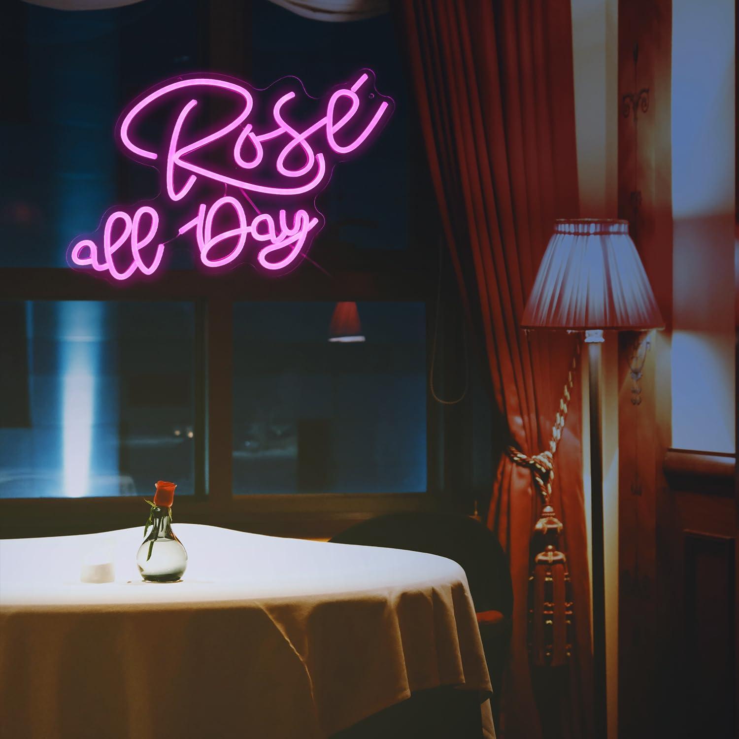 Rose All Day Neonschild, dimmb – Wedding Lighting And Decor Bewertung und Preis