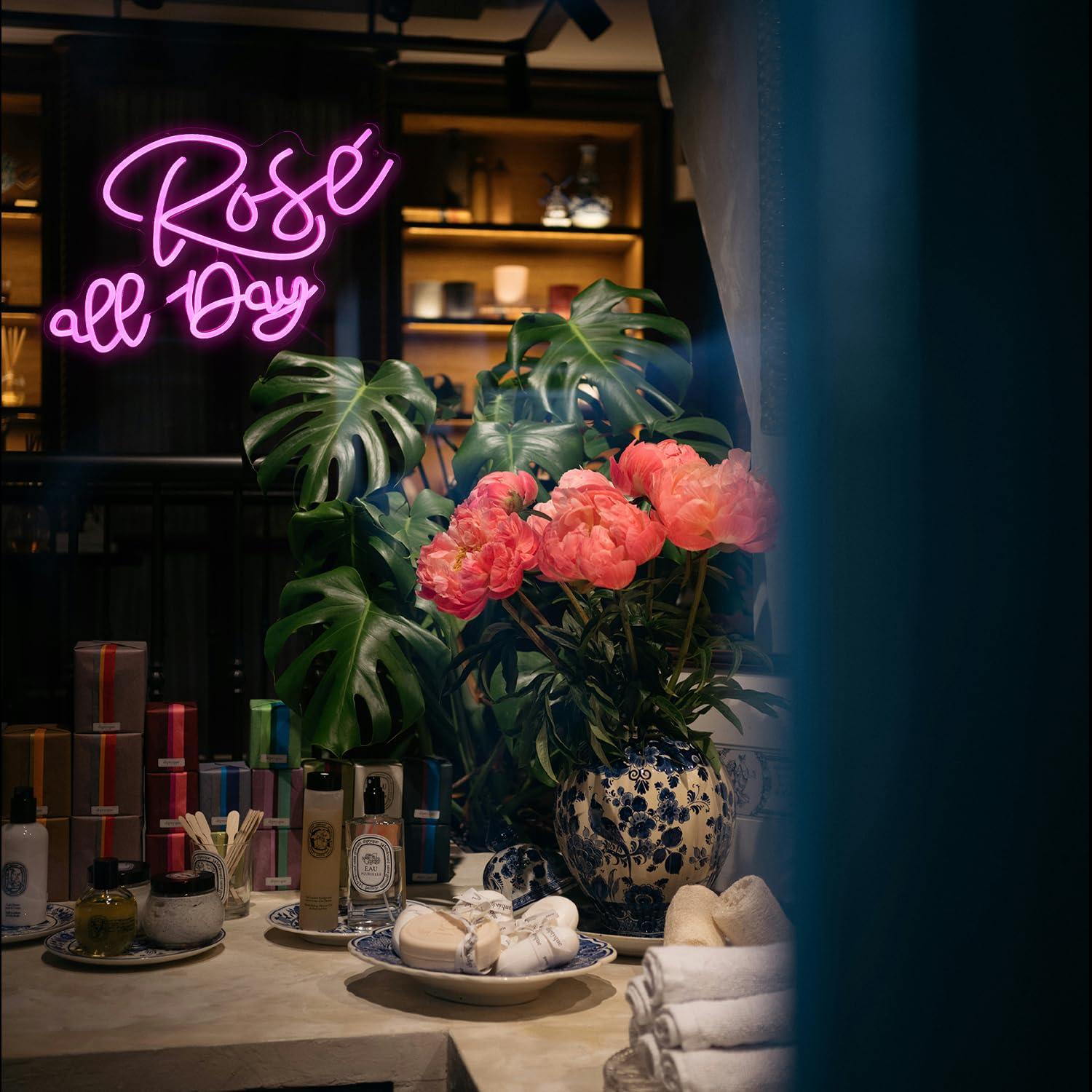 Rose All Day Neonschild, dimmb – Wedding Lighting And Decor Bewertung und Preis