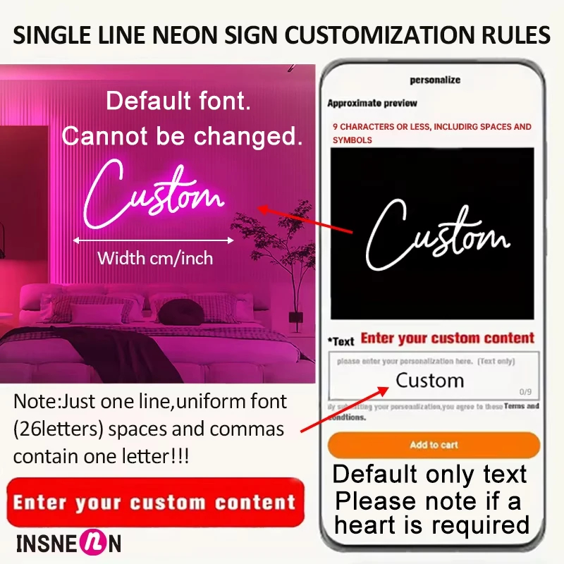 Neonschild mit individuellem N – Lighting Decoration Ideas Bewertung und Preis