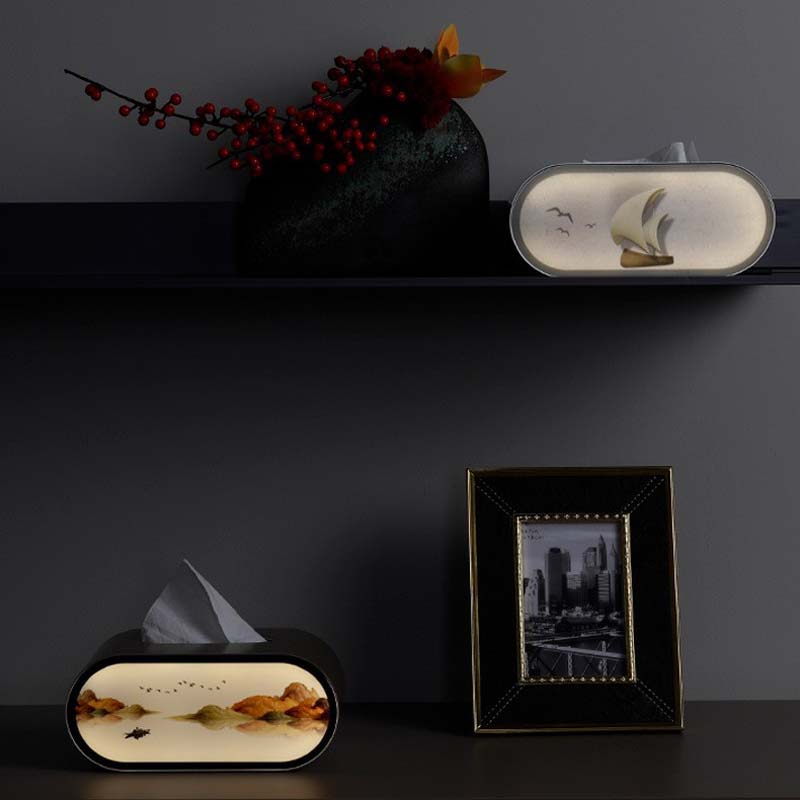 LED-Nachtlicht-Taschentuchbox  – Lighting Home Decor Ideas Bewertung und Preis