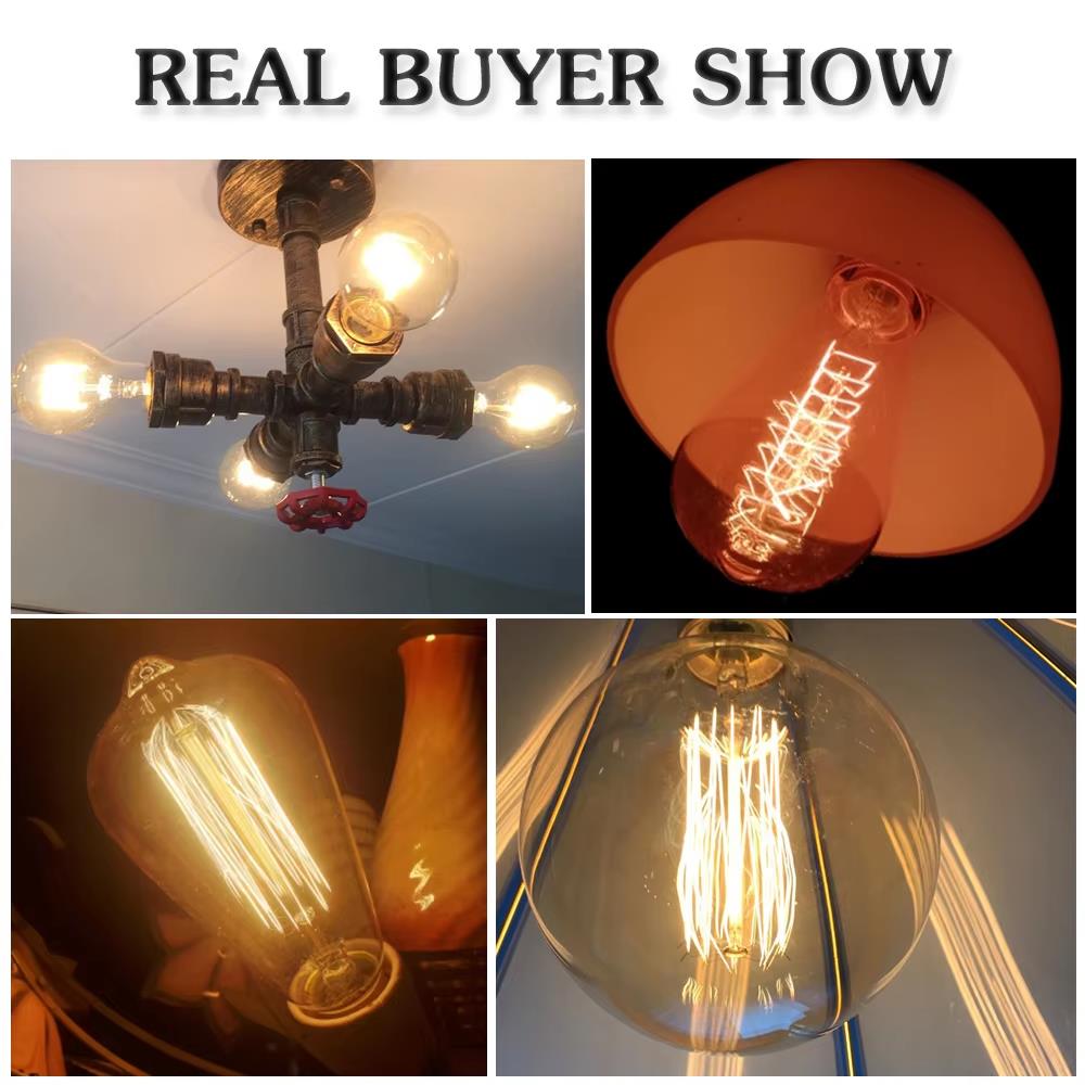 Retro Edison Glühbirne E27 40W – Lighting Decoration Ideas Bewertung und Preis
