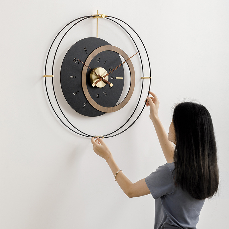 Licht Luxus Mehrschichtige Wan – Lighting Home Decor Wall Clocks Bewertung und Preis