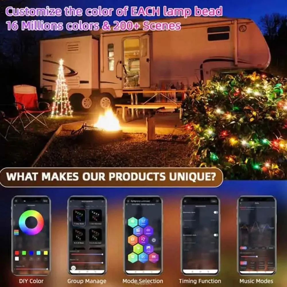 Adressierbare RGBIC LED-Lichte – Decor Lighting Address Bewertung und Preis