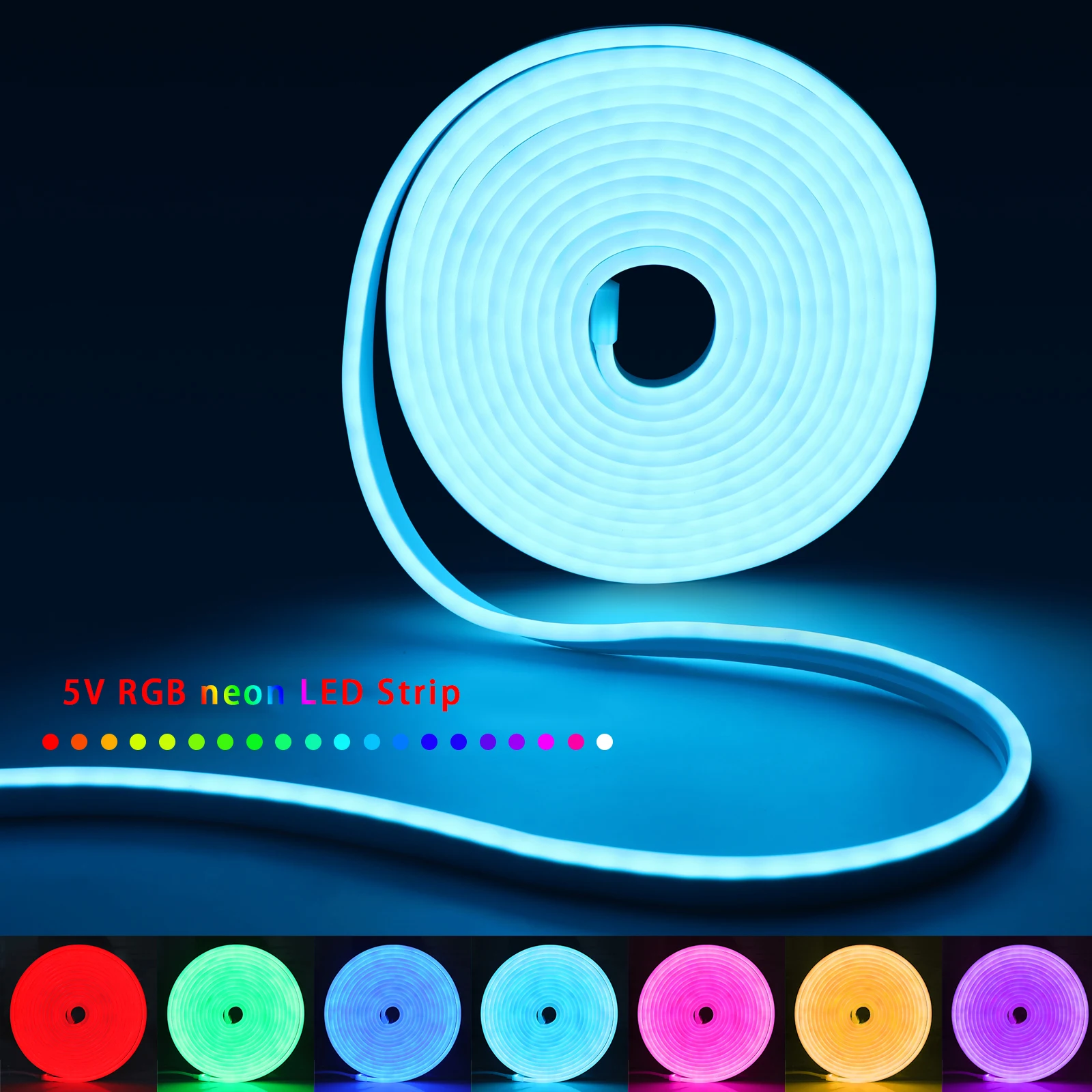 1-5 m RGB LED Neon Streifen Li – Lighting Decoration Ideas Bewertung und Preis