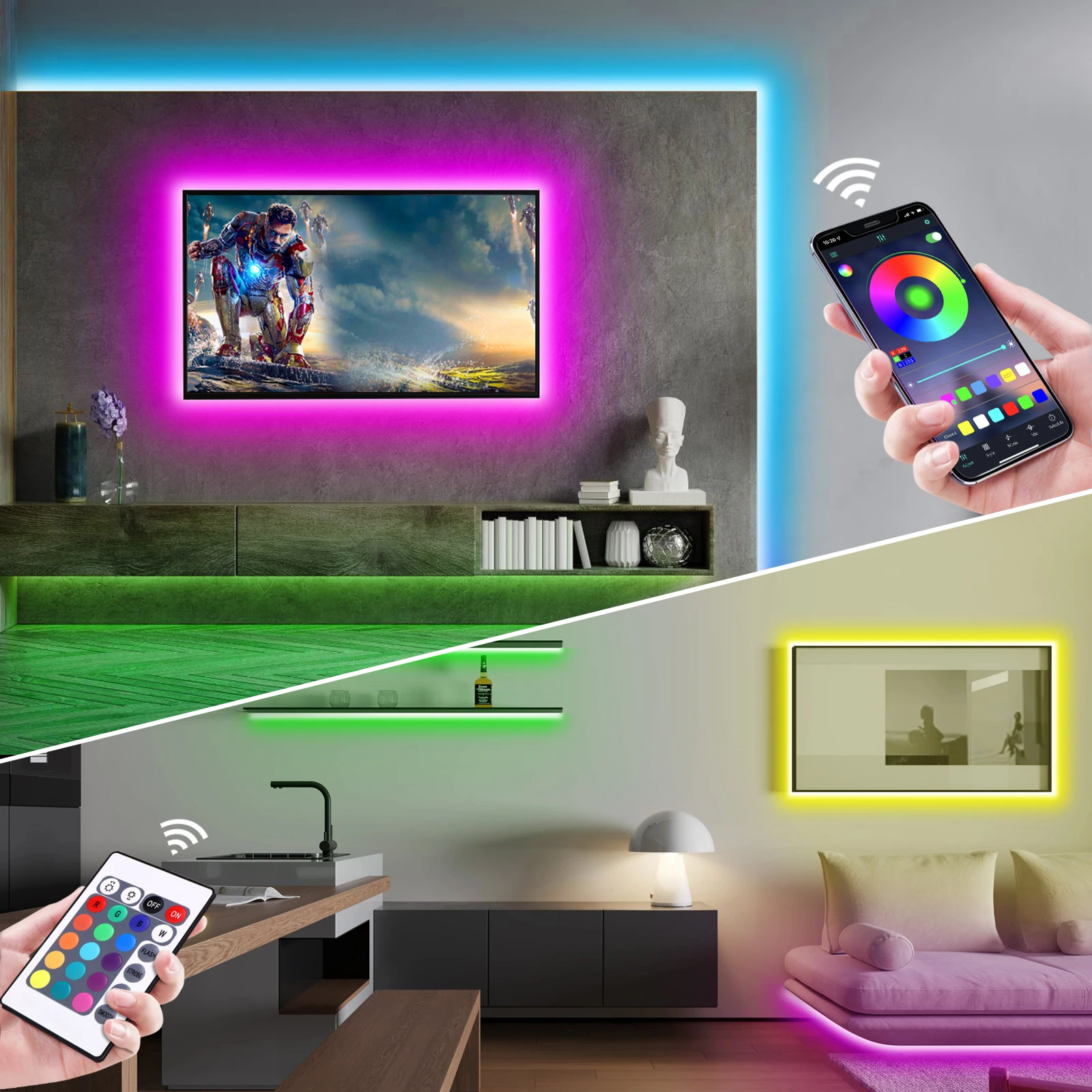 1-5 m RGB LED Neon Streifen Li – Lighting Decoration Ideas Bewertung und Preis